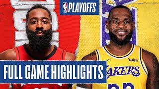 ROCKETS at LAKERS  FULL GAME HIGHLIGHTS  September 4 2020 [upl. by Sible]