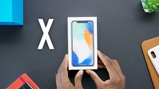 Apple iPhone X Unboxing [upl. by Assenal]