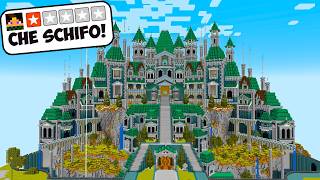 HO VOTATO con 1 STELLA LE COSTRUZIONI DI MINECRAFT TROLL [upl. by Myrtie159]