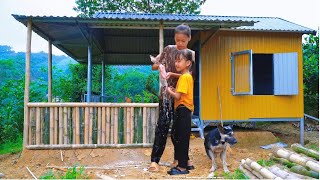 copy of Nhi and Ans daily life making bamboo utensils after building a new house [upl. by Lasiaf]