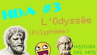 Histoire des Arts 3  LOdyssée Polyphème 2K [upl. by Pompea]