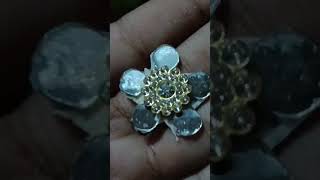 music how to make jewellery at home 🏠 make earrings at home new idea 💡 craft makemake [upl. by Ailliw]