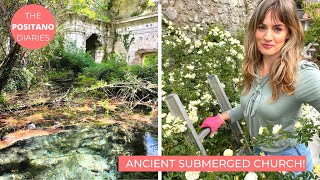 EXPLORING A SUBMERGED CHURCH  Umbria to Positano Road Trip The Positano Diaries EP 114 [upl. by Pederson151]