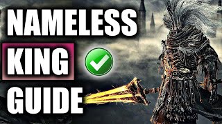 How To Easily Defeat The Nameless King Boss In Dark Souls 3 [upl. by Nagoh]