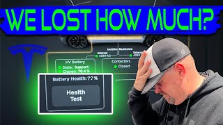 How To Do Teslas Battery Test  Our battery degraded HOW MUCH after 60K miles 🤯 🤯 🤯 [upl. by Clemmy]