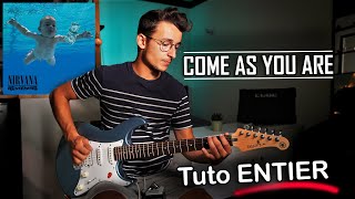 Come As You Are  NIRVANA  TUTO Guitare COMPLET   TAB PDF gratuit [upl. by Tenn752]