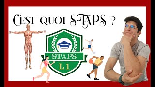 😱 Cest quoi STAPS et comment réussir 🏆 [upl. by Leeanne]