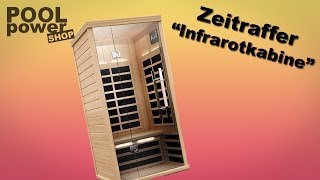 Infrarotkabine Selber Bauen im Zeitraffer [upl. by Queston]