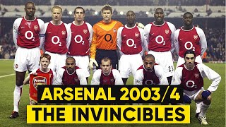 Arsenal Road to PL Victory 200304 ● The Invincibles [upl. by Mazonson984]