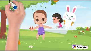 CONIGLIETTO MONELLO CANZONE DEL CONIGLIO RABBIT SONG CANZONI PER BAMBINI ՆԱՊԱՍՏԱԿԻ ԵՐԳ [upl. by Sigfrid90]