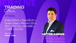 TradingCall 1104 Índice EEUU Dollar Index  Merval USD  TEO  TECO2  IRS ADR  COME  AL30D [upl. by Zenia]