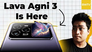 Lava Agni 3 Launched With 15K AMOLED Display And Action Button  BW Tech [upl. by Raoul]