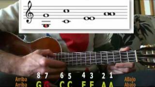 Afinar Ukelele de 8 Cuerdas  8 Strings Ukulele Tuning [upl. by Harland]