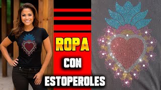 Como poner Estoperoles en la ROPA  Estoperoles en tela [upl. by Gwennie]