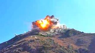 HUGE JDAM BOMB STRIKES TALIBAN POSITION [upl. by Leziar]