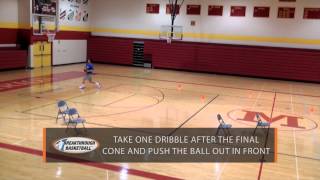 Basketball Drills  Multipurpose Ball Handling Passing Cutting and Finishing Drill [upl. by Cirad]