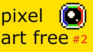 Free Pixel art Pixelorama tutorial deutsch 2 [upl. by Asiulairam]