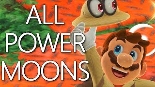 Wooded Kingdom All Power Moons Guide  Mario Odyssey [upl. by Maire]