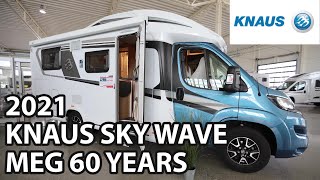 KNAUS SKY WAVE 650 MEG 60 YEARS 2021 Motorhome 698 m [upl. by Mikahs807]