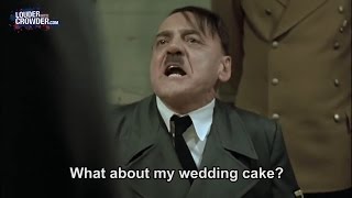 Hitler Reacts To Denied GayWeddingCake [upl. by Aicert]