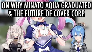 Botan amp Suisei explain why Minato Aqua graduated  the future of Aqua [upl. by Yerroc]