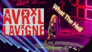 Avril Lavigne Live Performing What The Hell at Scotiabank Arena Toronto  August 12 2024 [upl. by Adnopoz]