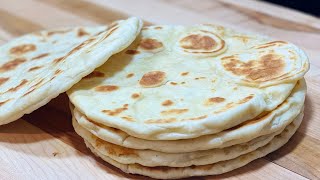 PAIN NAAN ET CHEESE NAAN🫓 Pain indien très facile 🇮🇳 Deli Cuisine [upl. by Ayiram]