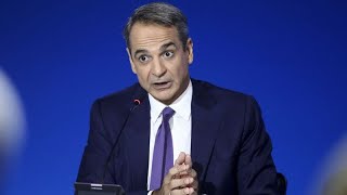 Grecia il premier Mitsotakis quotPiù tasse per i produttori di elettricitàquot [upl. by Tonye676]