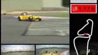 Top Gear lap record beaten by a Caterham [upl. by Stanzel883]