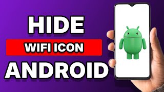 How To Hide Wifi Icon From Status Bar In Android Phone [upl. by Nayek]