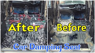 how to Car Damping Sheet Install Maruti xl6 car Damping Sheet Install cardamping Car Sound Damping [upl. by Sulrac]