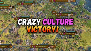 Turn 184 Culture Victory ON DEITY as Nzinga Mbande [upl. by Ortrude]