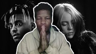 THIS ALMOST MADE ME CRY  BILLIE EILLISH X JUICE WRLD LOVELY FT KHALID  REACTION [upl. by Seema]