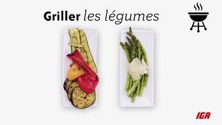 Griller les légumes sur le barbecue [upl. by Kimura238]