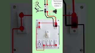 8 module board wiring 👍 electrical electritian homeimprovement electrian homewiring automobile [upl. by Lynn]