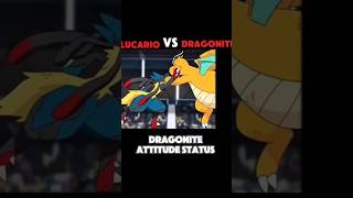 Mega lucario vs dragonite dragonite attitude editedit by Pokemon pocher [upl. by Birk470]