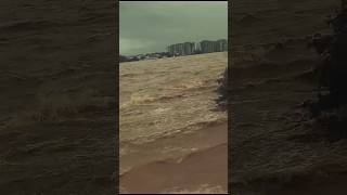 Khammam Munneru heavyrain flood horrible [upl. by Shepperd]