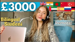 How I make money by speaking different Languages  Translating with No Experience [upl. by Andria]