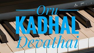 Oru Kadhal Devathai ♫  Tamil Super Hit Song Notes  Piano 4 U ♫ Cover [upl. by Dabbs]