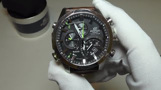 Casio Edifice Bluetooth EQB500D1A Bluetooth Watch Review [upl. by Sirad]