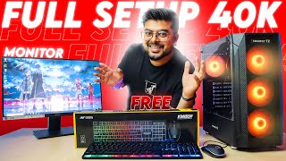 Full Setup Pc build Under 40000  Pc build under 40000  2024 🔥🔥Techno KASH [upl. by Flieger]