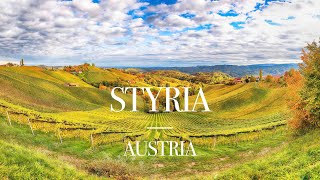 Styria Steiermark  Austria Top 10 to Visit Castles Biking Hiking Food amp Wine Spas  4K [upl. by Aiyt]