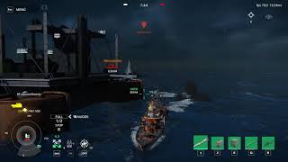 1 vs 1 Storm match rush ship vs stealth ship What you shouldnt do [upl. by Imray]