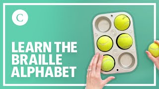 Learn the Braille Alphabet  Extra Descriptive for Blind and LowVision [upl. by Aihtak]