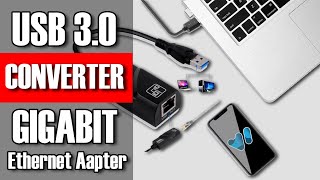 MURAH amp BERMANFAAT USB 30 To GIGABIT ETHERNET ADAPTER USB RJ45  USB To LAN Converter [upl. by Nalro65]