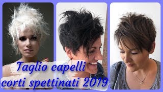 20 idee bellissime 🌷 per taglio capelli corti spettinati 2019 [upl. by Parette249]