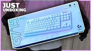 Logitech G715 Wireless Gaming Keyboard  UNBOXING ASMR [upl. by Kacerek]