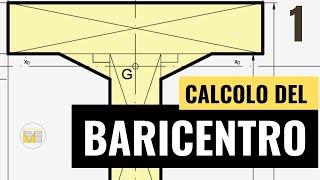 Calcolo del BARICENTRO  1 [upl. by Brigid]