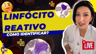 Como Identificar Linfócito Reativo  Linfócito Atipico  Leucocito [upl. by Thisbe]