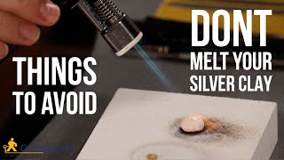 How To Torch Fire Silver Clay [upl. by Kovacs]